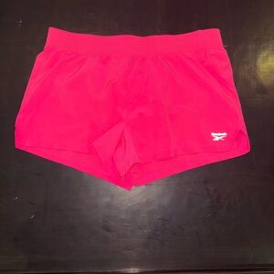 Reebok Women's Vibrant Pink Athletic Shorts